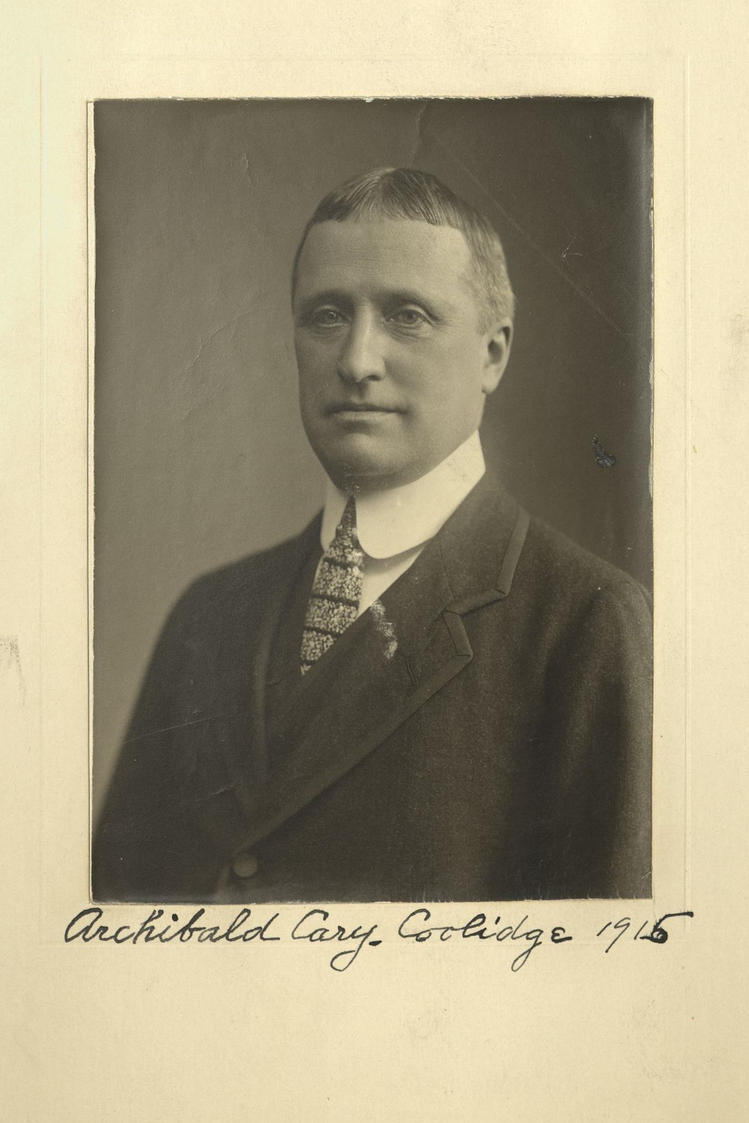 Member portrait of Archibald Cary Coolidge